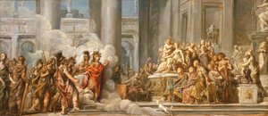 Aeneas érkezése Karthágóba, 1772-4